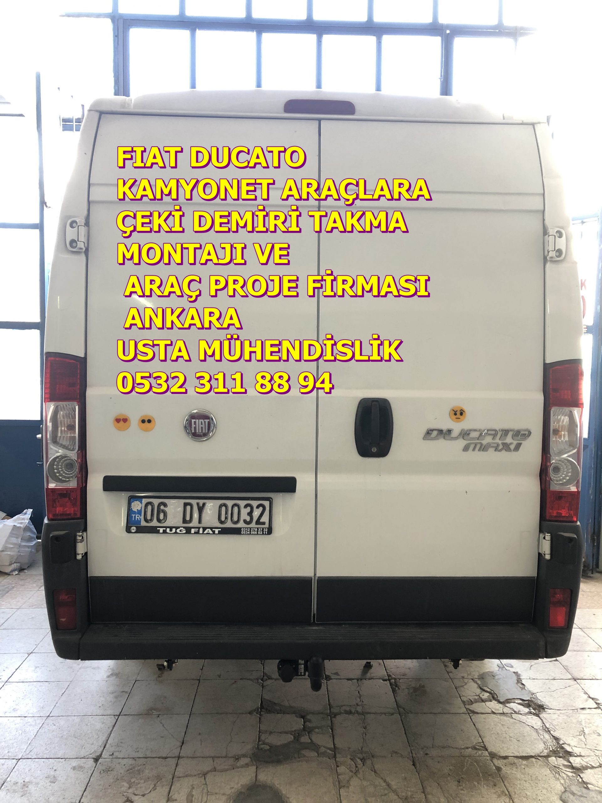 Ducato Motorlu Karavan Ara Projes Ankara Usta M Hend Sl K