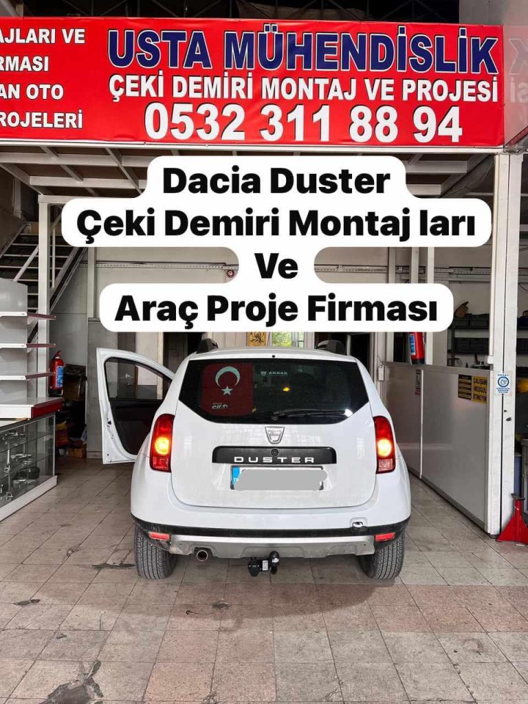 DACIA DUSTER çeki demiri, demiri montajı, çeki demiri projesi. çeki demiri ankara usta mühendislik ankara da 
05323118894